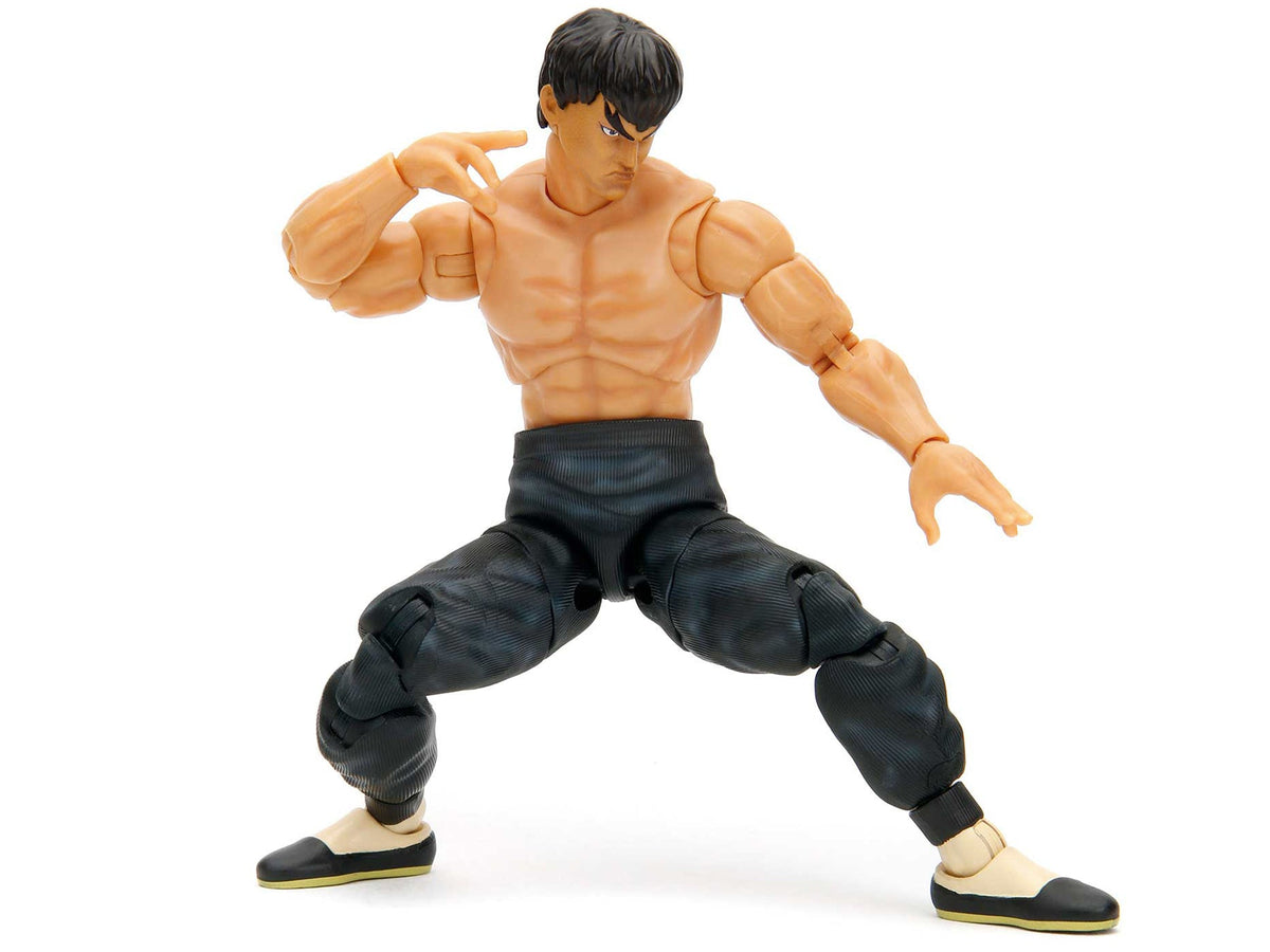 Fei Long 6" Moveable Figure with Accessories and Alternate Head and Hands "Ultra Street Fighter II: The Final Challengers" (2017) Video Game model by Jada-Jada-ModelCars.com