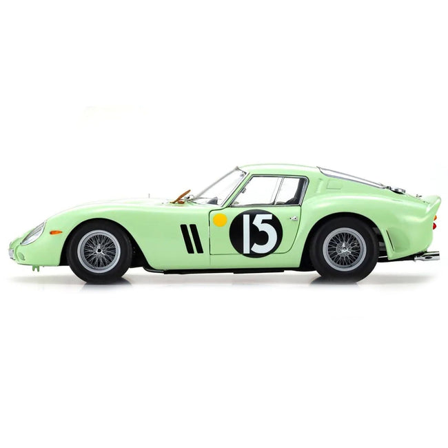 Ferrari 250 GTO #15 Innes Ireland Winner "Goodwood Tourist Trophy" (1962) 1/18 Diecast Model Car by Kyosho-Kyosho-ModelCars.com