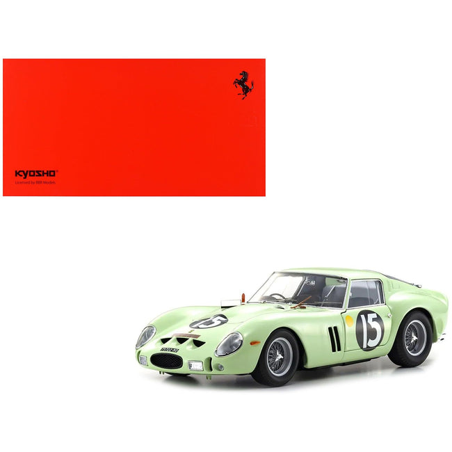 Ferrari 250 GTO 15 Innes Ireland Winner "Goodwood Tourist Trophy" (1962) 1/18 Diecast Model Car by Kyosho - Kyosho - ModelCars.com