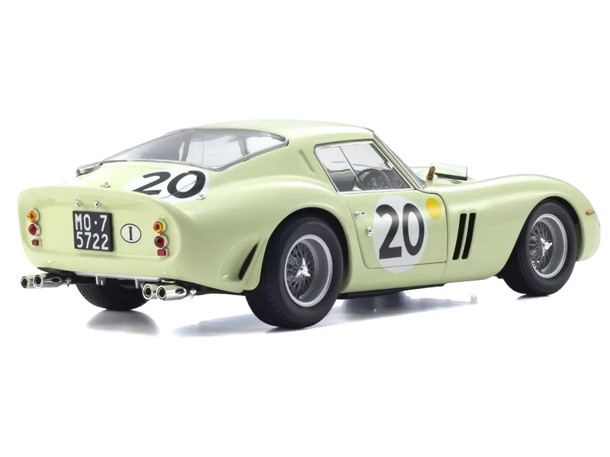 Ferrari 250 GTO 20 Innes Ireland - Masten Gregory "24 Hours of Le Mans" (1962) 1/18 Diecast Model Car by Kyosho-Kyosho-ModelCars.com