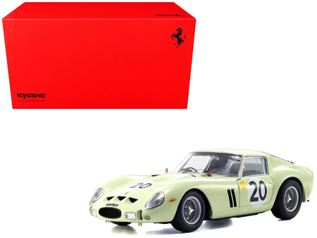 Ferrari 250 GTO 20 Innes Ireland - Masten Gregory "24 Hours of Le Mans" (1962) 1/18 Diecast Model Car by Kyosho-Kyosho-ModelCars.com