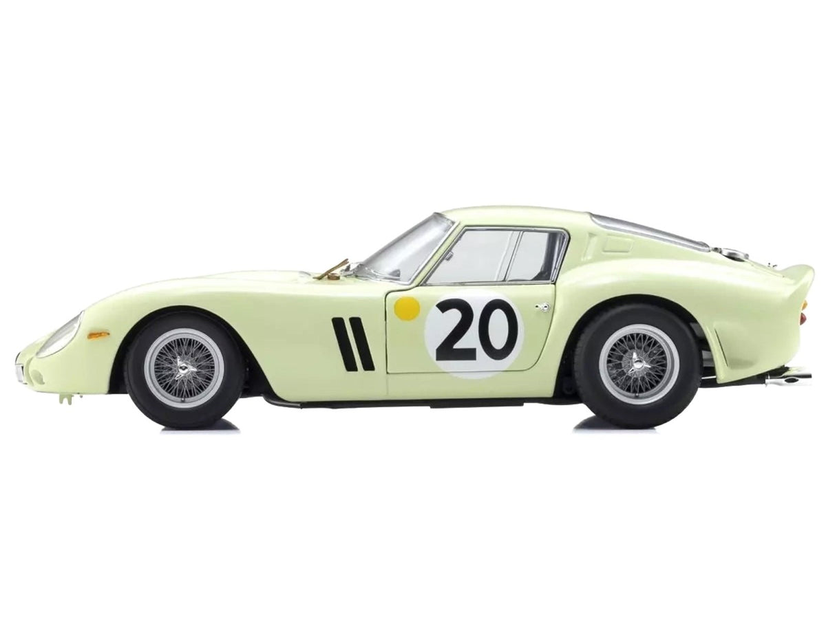 Ferrari 250 GTO 20 Innes Ireland - Masten Gregory "24 Hours of Le Mans" (1962) 1/18 Diecast Model Car by Kyosho-Kyosho-ModelCars.com