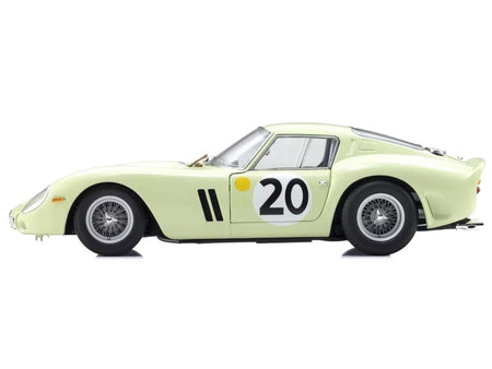 Ferrari 250 GTO 20 Innes Ireland - Masten Gregory "24 Hours of Le Mans" (1962) 1/18 Diecast Model Car by Kyosho-Kyosho-ModelCars.com