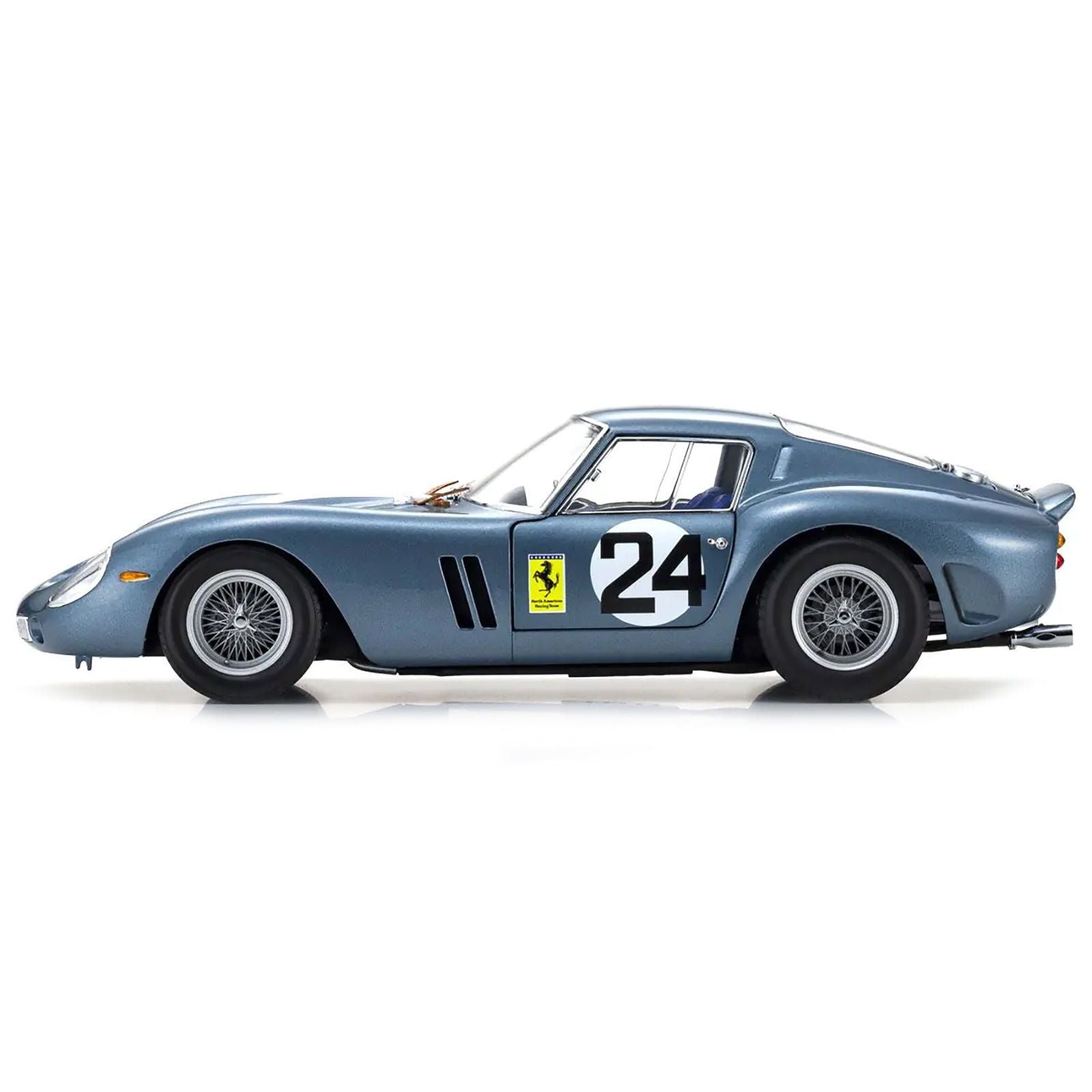 Ferrari 250 GTO 24 Phil Hill - Olivier Gendebien 2nd Place "Sebring 12 Hours" (1962) 1/18 Diecast Model Car by Kyosho - Kyosho - ModelCars.com