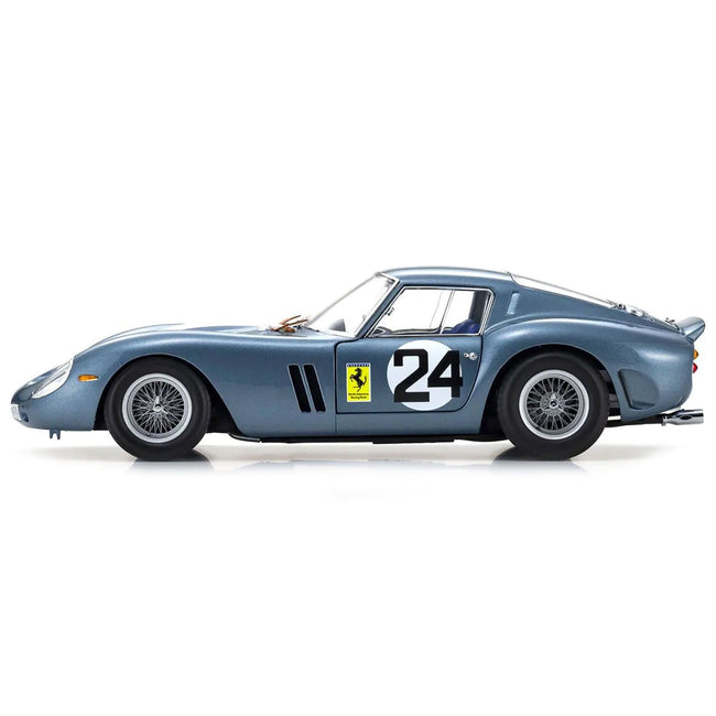 Ferrari 250 GTO 24 Phil Hill - Olivier Gendebien 2nd Place "Sebring 12 Hours" (1962) 1/18 Diecast Model Car by Kyosho - Kyosho - ModelCars.com