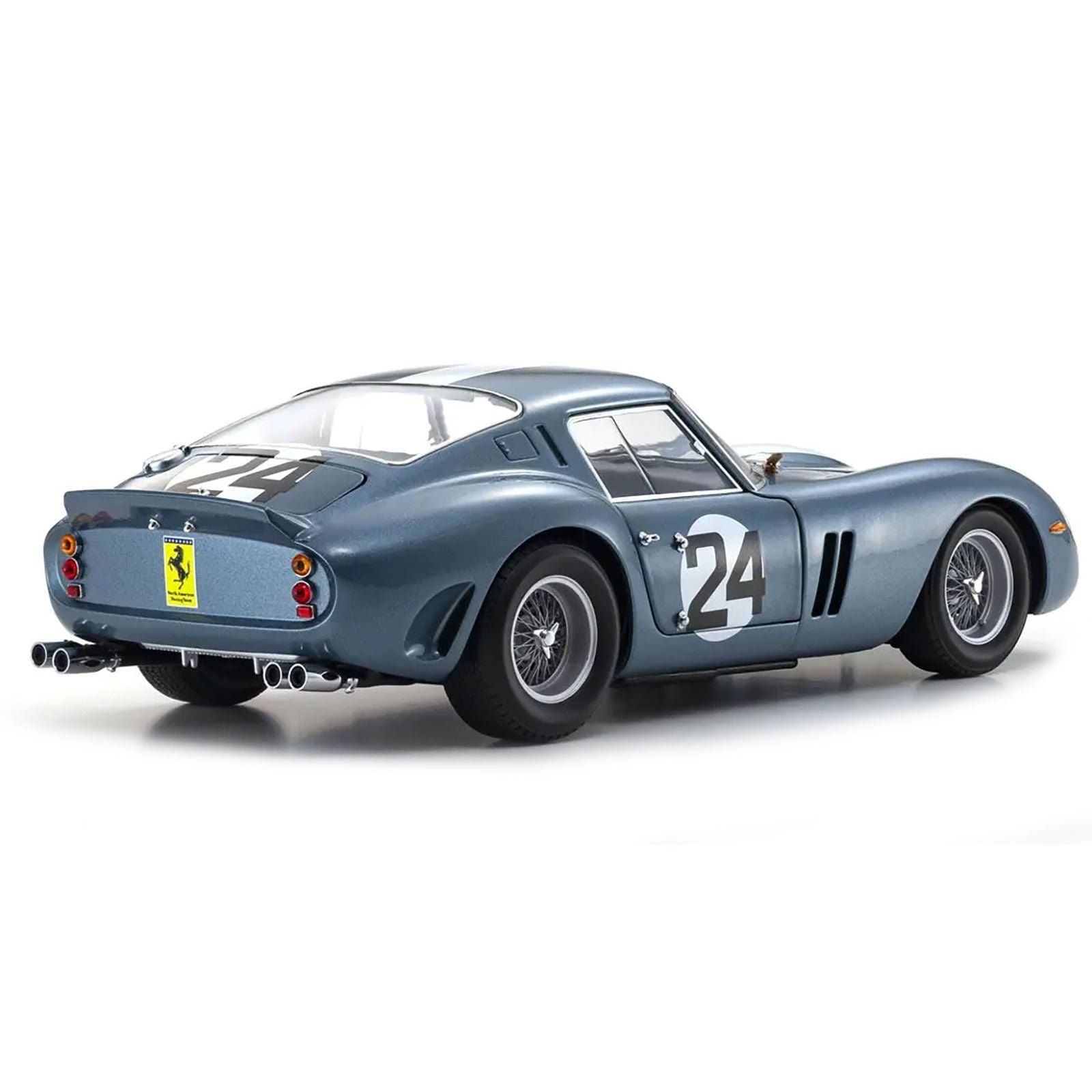Ferrari 250 GTO 24 Phil Hill - Olivier Gendebien 2nd Place "Sebring 12 Hours" (1962) 1/18 Diecast Model Car by Kyosho - Kyosho - ModelCars.com