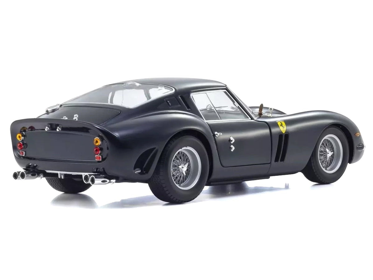 Ferrari 250 GTO Dark Blue Metallic 1/18 Diecast Model Car by Kyosho-Kyosho-ModelCars.com