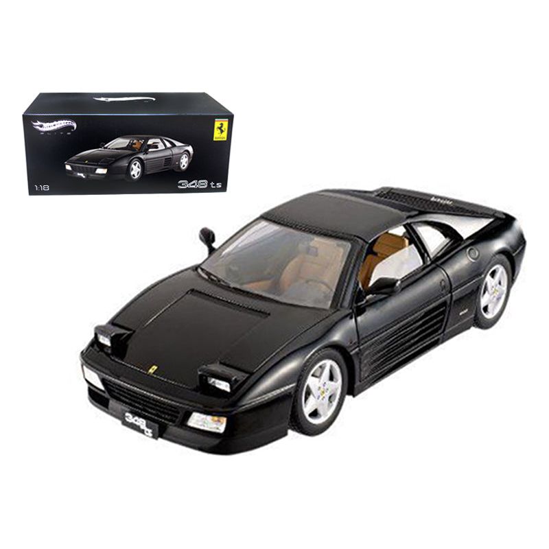 マテルエリート1/18 フェラーリ348ts ホットウィール Ferrari 348 TS Elite Edition Black 1/18 Limited Edition by Hot Wheels