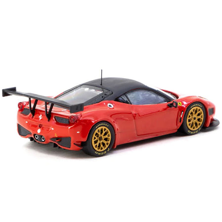 Ferrari 458 Italia GT3 Red with Black Top "Road64" Series 1/64 Diecast Model Car by Tarmac Works-Tarmac Works-ModelCars.com