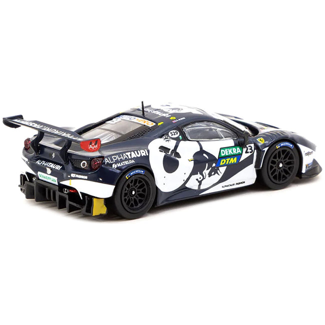 Ferrari 488 GT3 23 Alex Albon Winner "DTM Nurburgring Race 2" (2021) "Hobby64" Series 1/64 Diecast Model Car by Tarmac Works - Tarmac Works - ModelCars.com