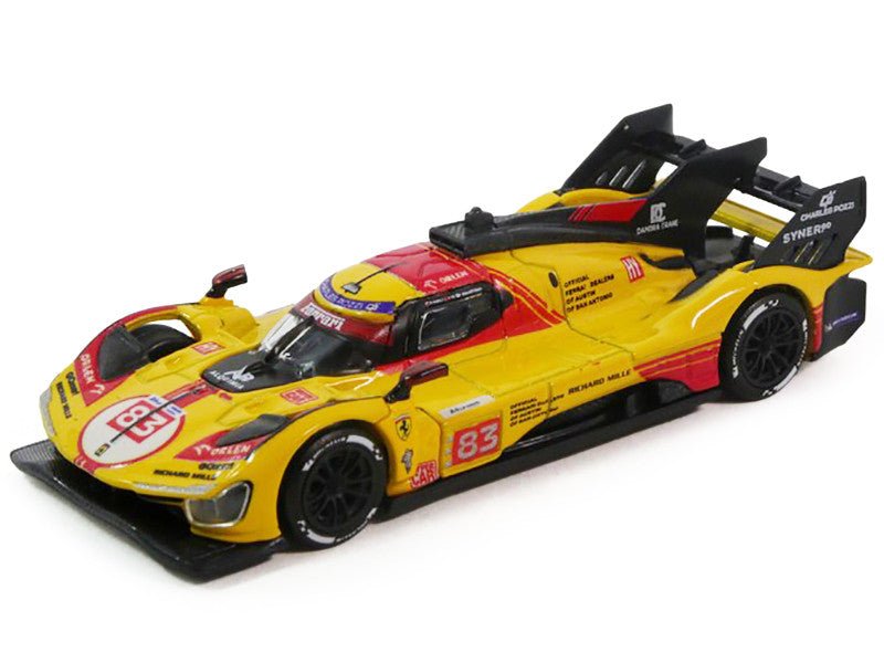 Ferrari 499P 83 Robert Kubica - Robert Shwartzman - Yifei Ye "AF Corse" "24 Hours of Le Mans" (2024) 1/64 Diecast Model Car by Polistil-Polistil-ModelCars.com
