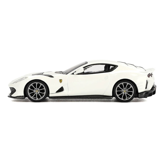 Ferrari 812 Competizione Bianco Avus White 1/64 Diecast Model Car by BBR-BBR-ModelCars.com