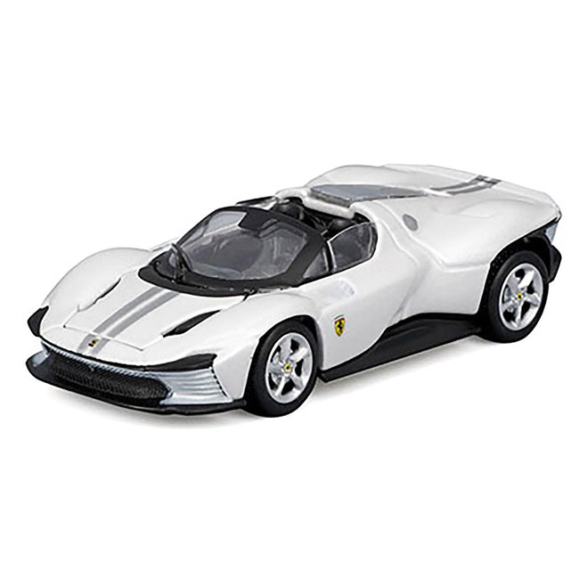 Ferrari Daytona SP3 White Metallic "Speed Icons" Series 1/64 Diecast Model Car by Maisto-Maisto-ModelCars.com