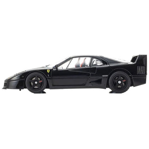 Ferrari F40 Black 1/18 Diecast Model Car by Kyosho