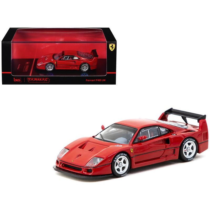 Ferrari F40 LM Red "Road64" Series 1/64 Diecast Model Car by Tarmac Works-Tarmac Works-ModelCars.com
