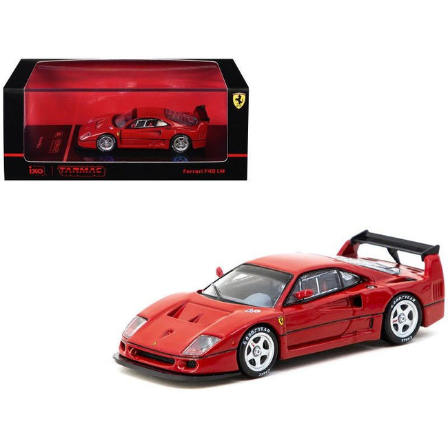 Ferrari F40 LM Red "Road64" Series 1/64 Diecast Model Car by Tarmac Works-Tarmac Works-ModelCars.com
