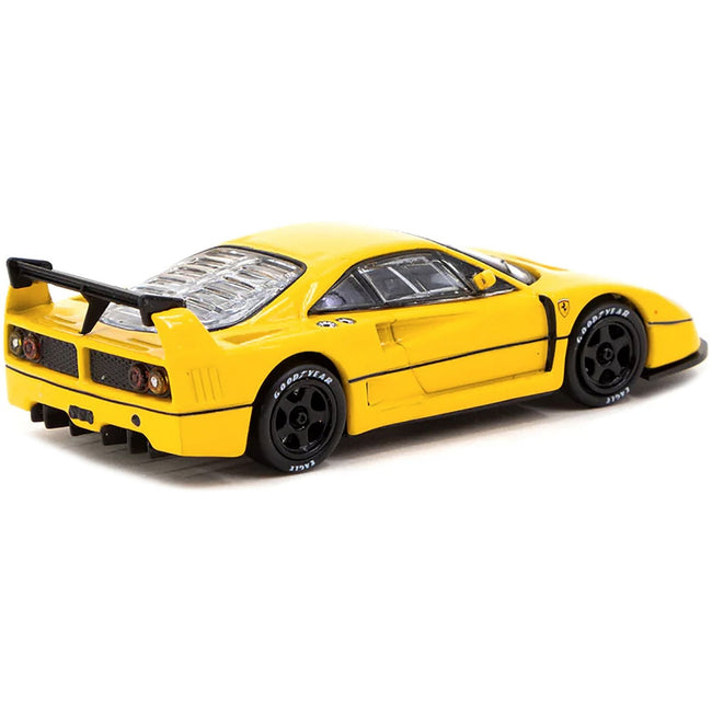 Ferrari F40 LM Yellow "Road64" Series 1/64 Diecast Model by Tarmac Works - Tarmac Works - ModelCars.com