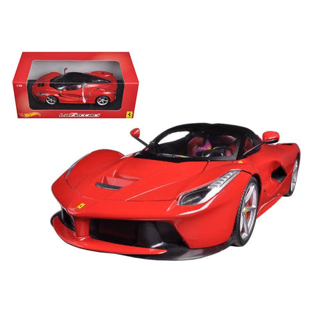 Ferrari Laferrari F70 Hybrid Red 1/18 Diecast Car Model by Hot Wheels-Hotwheels-ModelCars.com