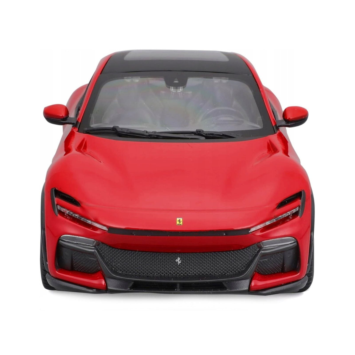 Ferrari Purosangue Red with Sunroof "Race + Play" Series 1/24 Diecast Model Car by Bburago-Bburago-ModelCars.com