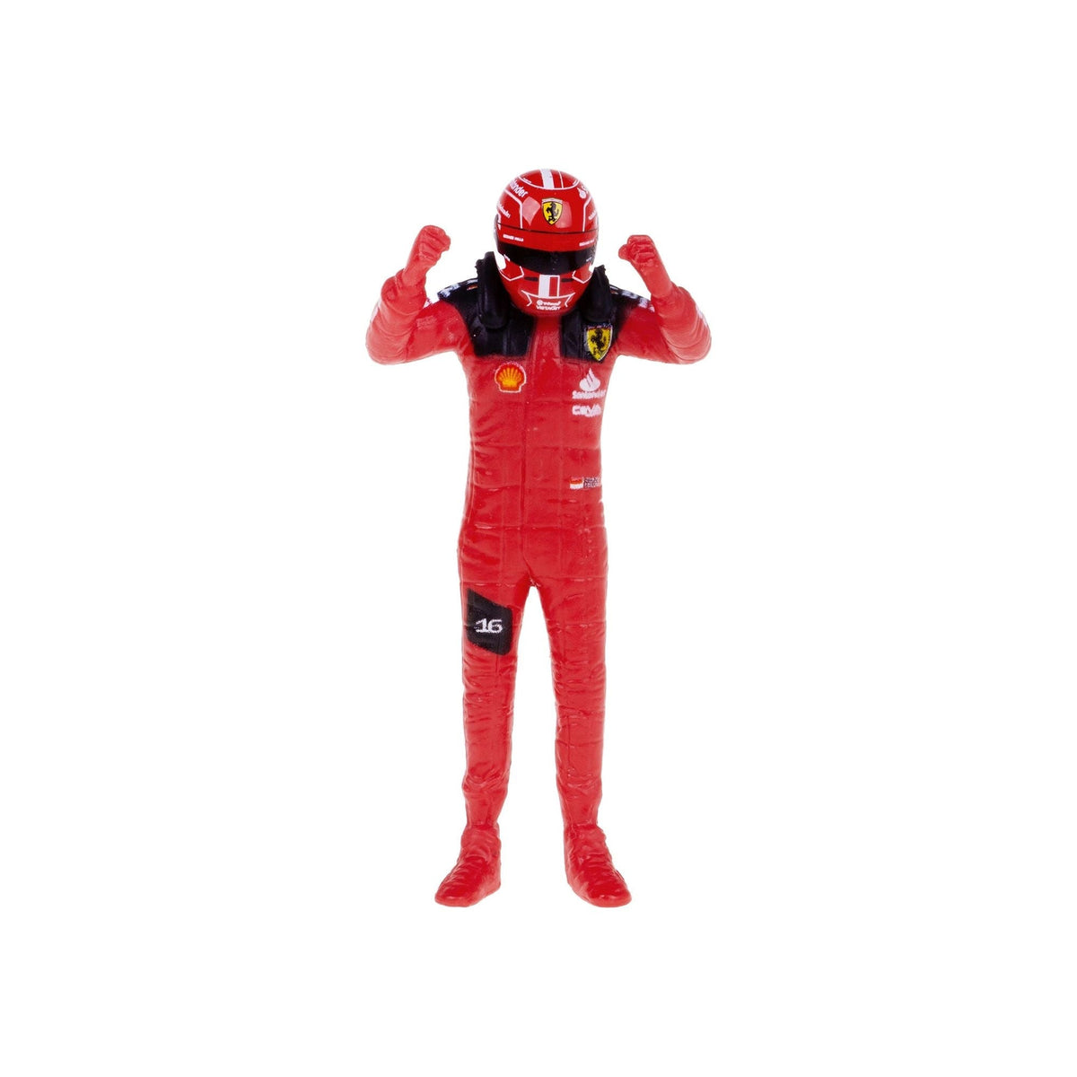 Ferrari SF-23 #16 Charles Leclerc "Formula One F1 World Championship" (2023) with Driver Figure 1/24 Diecast Model Car by Bburago-Bburago-ModelCars.com