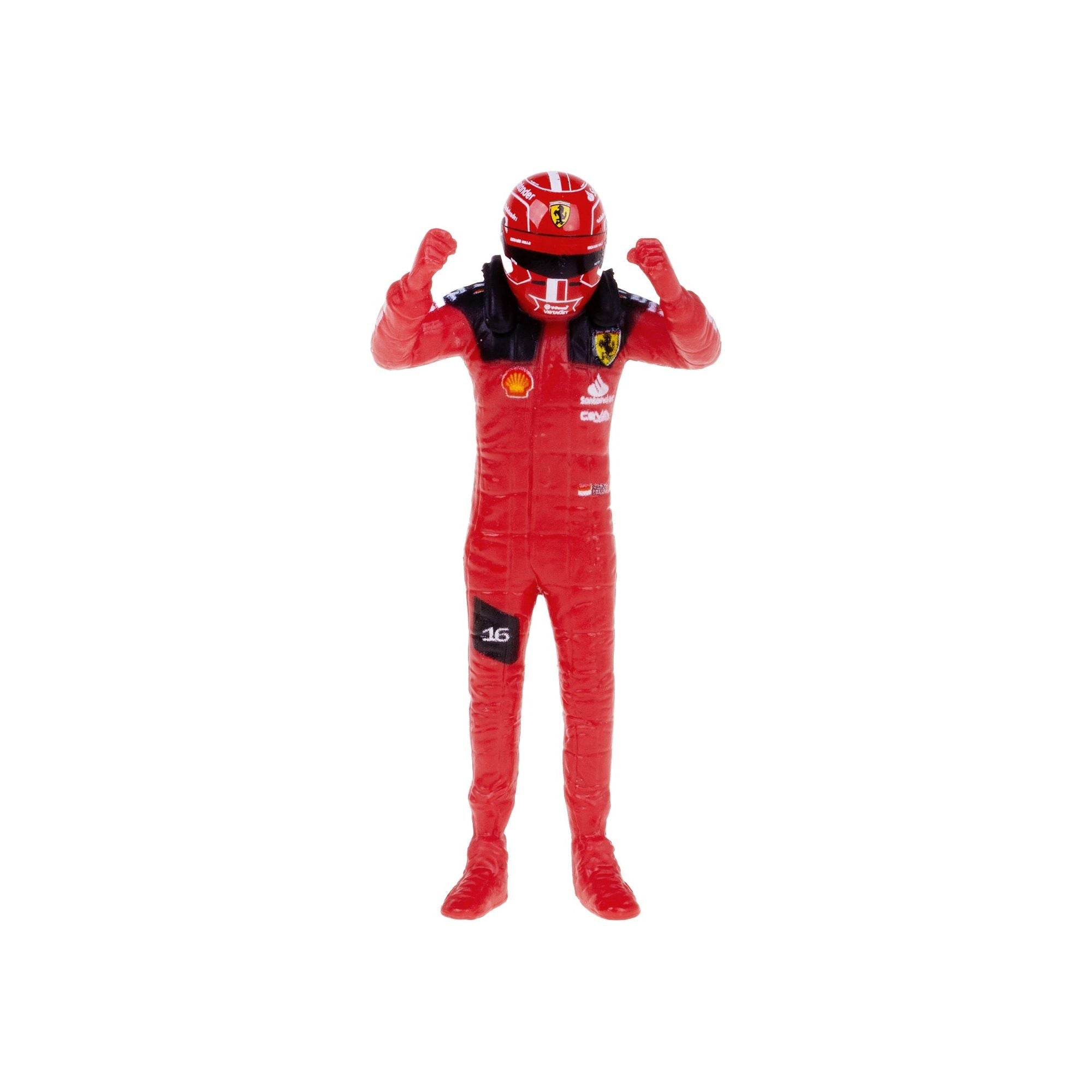 Ferrari SF - 23 16 Charles Leclerc "Formula One F1 World Championship" (2023) with Driver Figure 1/24 Diecast Model Car by Bburago - Bburago - ModelCars.com