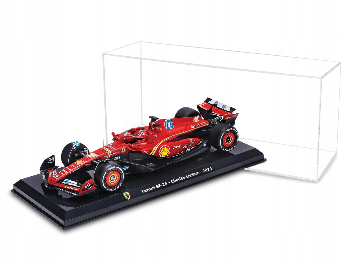 Ferrari SF-24 16 Charles Leclerc Formula One F1 World Championship (2024) "Formula Racing" Series 1/24 Diecast Model Car by Bburago-Bburago-ModelCars.com