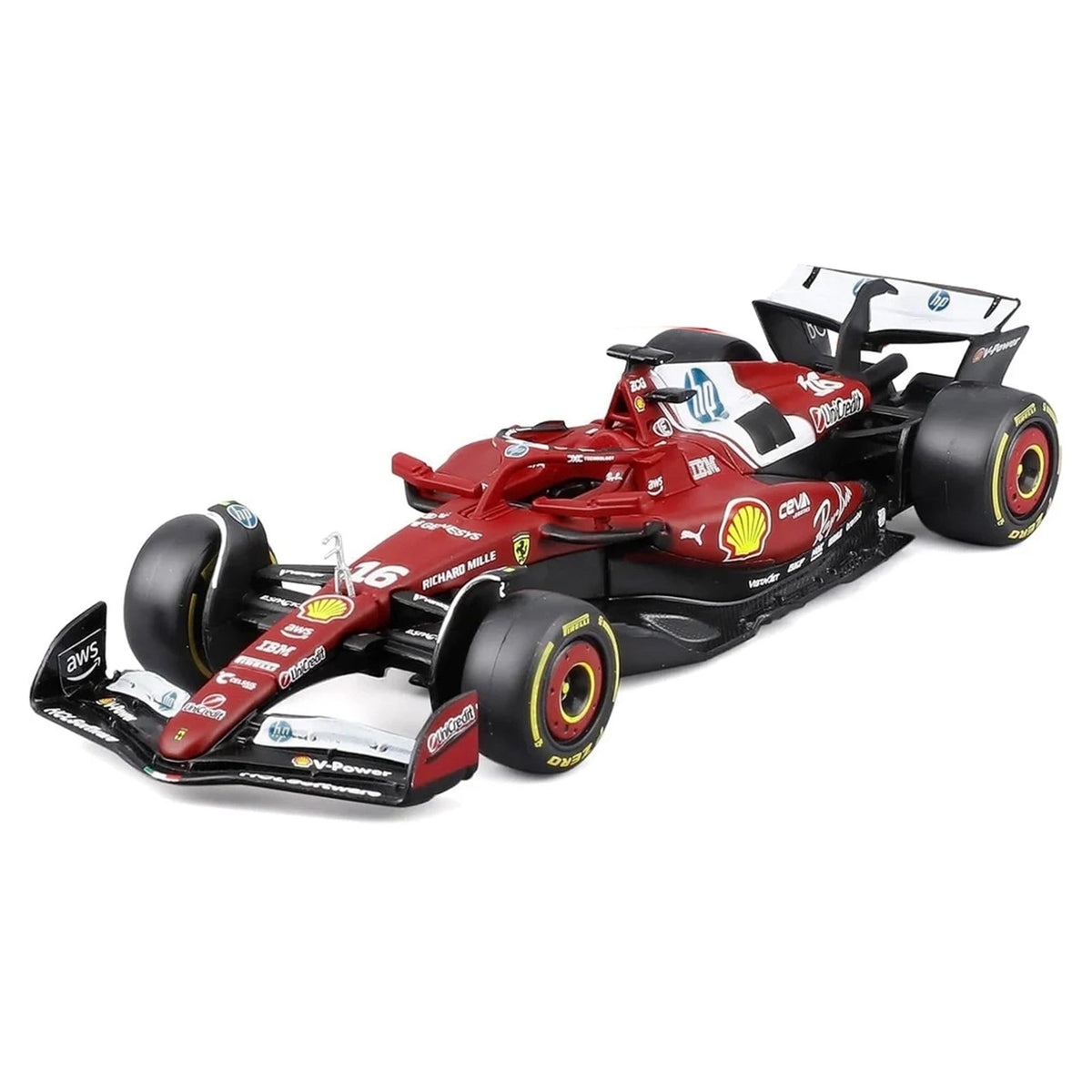 Ferrari SF-25 16 Charles Leclerc Formula One F1 "World Championship" (2025) 1/43 Diecast Model Car by Bburago-Bburago-ModelCars.com
