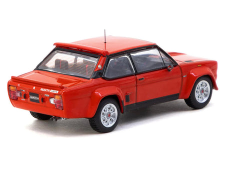Fiat 131 Abarth Rally Stradale Red "Road64" Series 1/64 Diecast Model Car by Tarmac Works-Tarmac Works-ModelCars.com