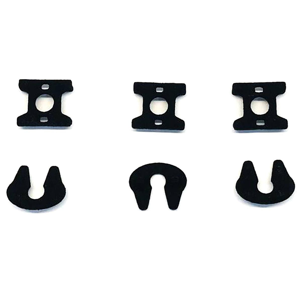 Fifth Wheel Sets (3 Sets) 1/87 (HO) Plastic Model by Promotex-Promotex-ModelCars.com