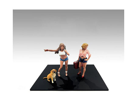 "Figure18 Series 1" 9 piece Figure Set for 1/18 Scale Models by American Diorama-American Diorama-ModelCars.com