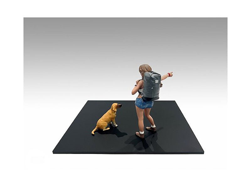 "Figure18 Series 1" Figure 705 Set of 2 pieces for 1/18 Scale Models by American Diorama-American Diorama-ModelCars.com