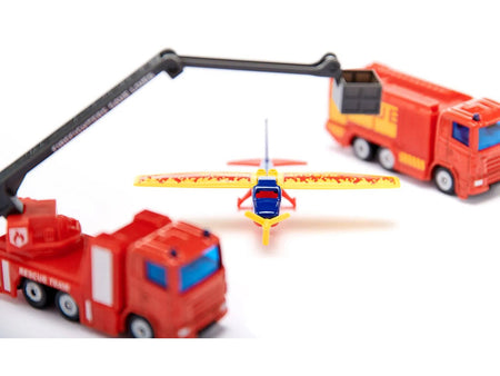 Fire Brigade 11 piece Set Diecast Models by Siku-SIKU-ModelCars.com