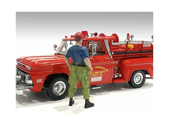 "Firefighters" Off Duty Figure for 1/18 Scale Models by American Diorama-American Diorama-ModelCars.com