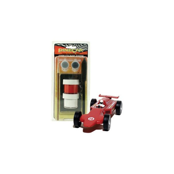 FLAMIN' RED COMPLETE PAINT - PINECAR - ModelCars.com