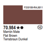FLAT BROWN MATTE 17ML - Vallejo - ModelCars.com