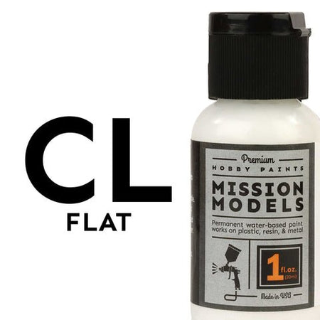 FLAT CLEAR COAT - Mission Model Paints - ModelCars.com
