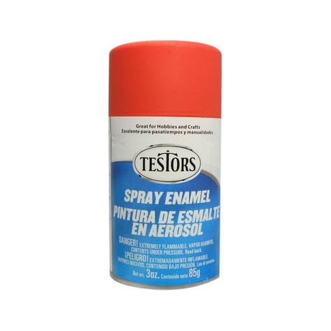 FLAT RED SPRAY - Testors - ModelCars.com