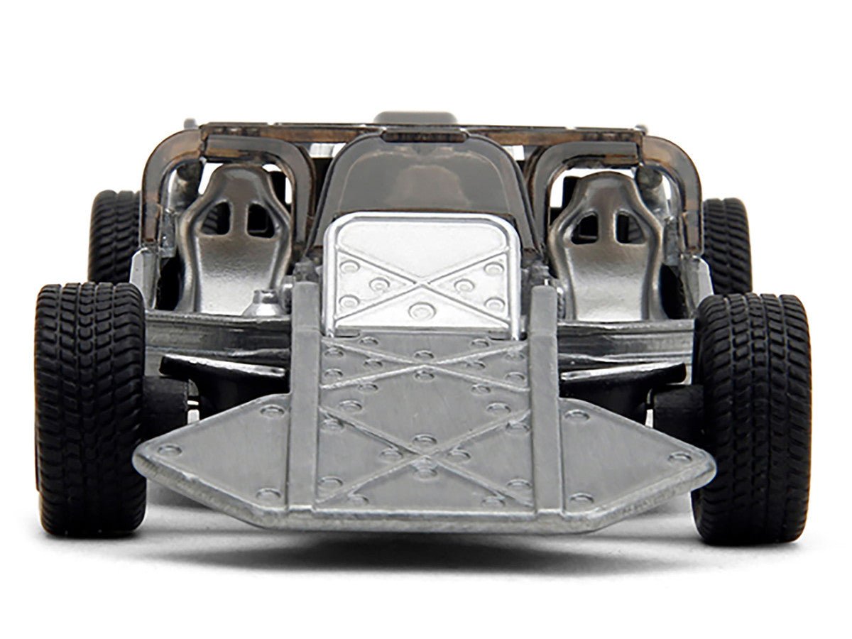 Flip Car Raw Metal "Fast & Furious 6" (2013) Movie "25 Years of Fast & Furious" Series 1/32 Diecast Model Car by Jada-Jada-ModelCars.com