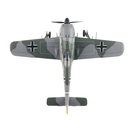 Focke - Wulf FW 190A - 3 Fighter Aircraft "III/JG 2 Commander Hptm. Hans Hahn WWII" German Luftwaffe "Air Power Series" 1/48 Diecast Model by Hobby Master - Hobby Master - ModelCars.com