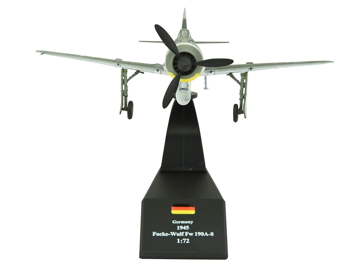 Focke-Wulf Fw 190A-8 Fighter Aircraft "98-Victory Ace Staffelkapitaen Horst Hannig I./JG 2 Triqueville France" (1943) German Luftwaffe 1/72 Diecast Model Airplane-Other-ModelCars.com