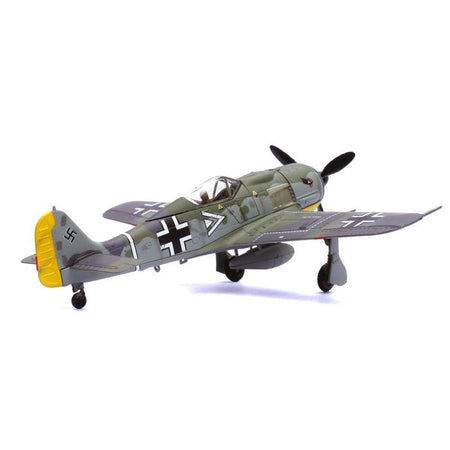 Focke - Wulf Fw 190A Aircraft "108 - Victory Ace Hauptmann Hans 'Assi' Hahn Gruppenkommandeur III./JG 2 Richthofen France" (1942) German Luftwaffe 1/72 Diecast Model Airplane by Legion - Legion - ModelCars.com