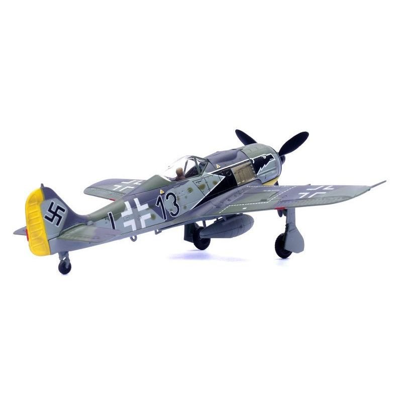 Focke-Wulf Fw 190A Aircraft "Black 13 8./JG 2 Richthofen France" (1943) German Luftwaffe 1/72 Diecast Model Airplane by Legion-Legion-ModelCars.com