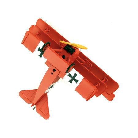 Fokker Dr.I Tri - plane Aircraft "Red Baron" German Air Force 1/63 Diecast Model Airplane by Postage Stamp - Postage Stamp - ModelCars.com