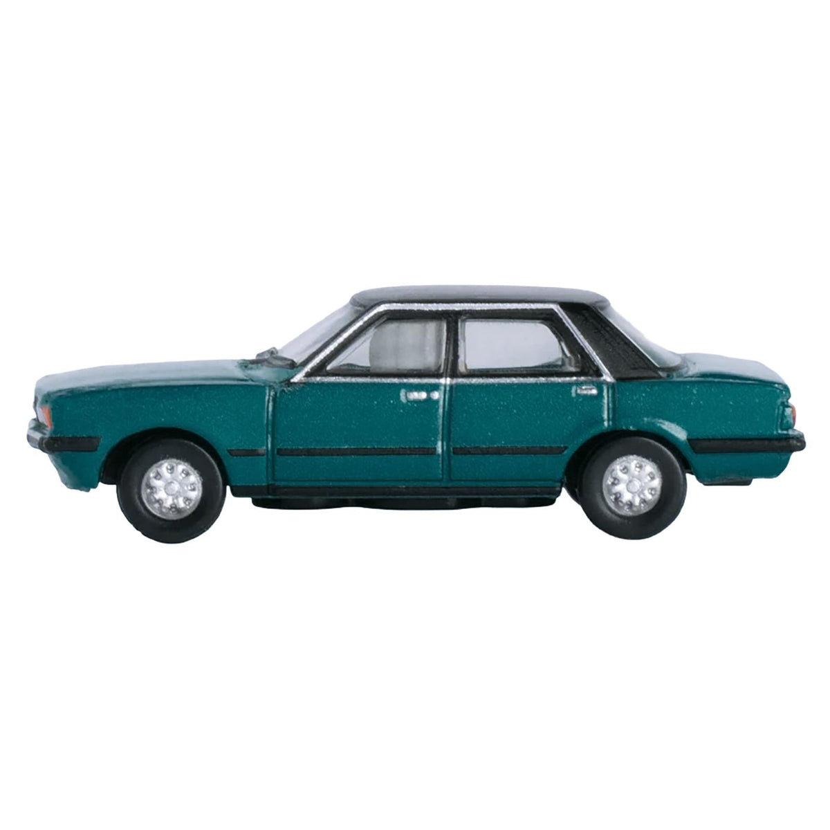 Ford Cortina Mk5 RHD (Right Hand Drive) Cosmos Blue Metallic with Black Top 1/148 (N) Scale Diecast Model Car by Oxford Diecast-Oxford Diecast-ModelCars.com