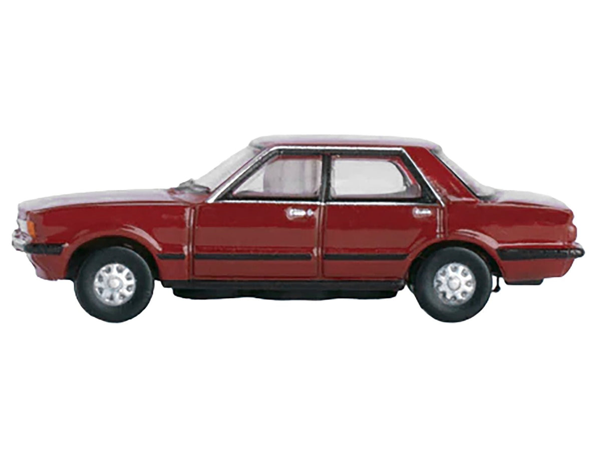 Ford Cortina MKV RHD (Right Hand Drive) Cardinal Red 1/148 (N) Scale Diecast Model Car by Oxford Diecast-Oxford Diecast-ModelCars.com
