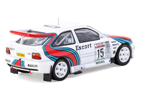 Ford Escort RS Cosworth WRC 15 Malcolm Wilson - Bryan Thomas "Rallye Sanremo" (1994) "Hobby64" Series 1/64 Diecast Model Car by Tarmac Works-Tarmac Works-ModelCars.com