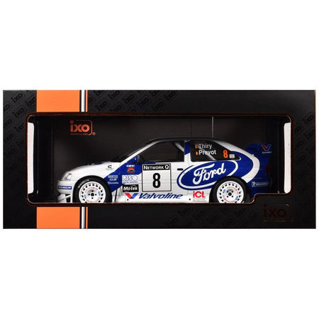 Ford Escort WRC #8 Bruno Thiry - Stephane Prevot 3rd Place "RAC Rally" (1998) 1/18 Diecast Model Car by IXO Models-IXO-ModelCars.com