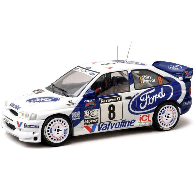 Ford Escort WRC 8 Bruno Thiry - Stephane Prevot 3rd Place "RAC Rally" (1998) 1/18 Diecast Model Car by IXO Models - IXO - ModelCars.com