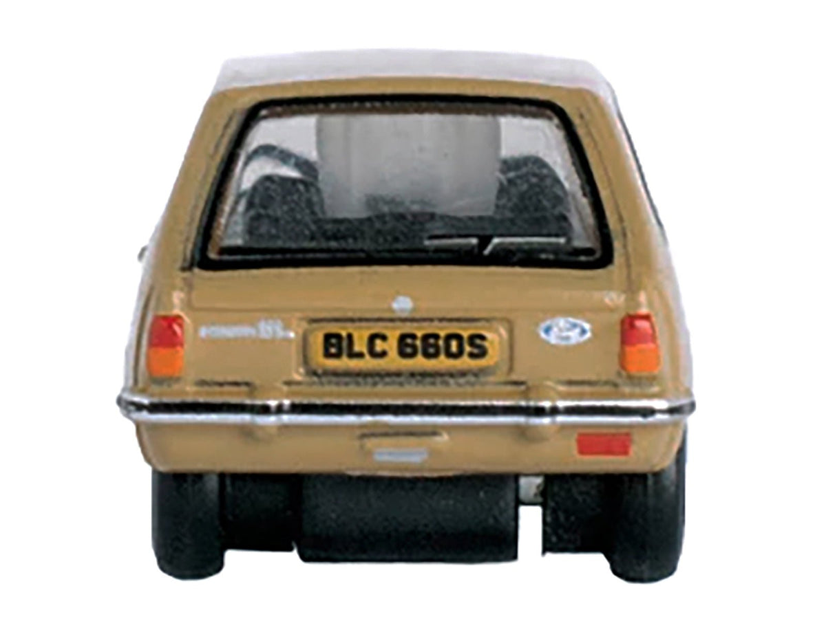 Ford Fiesta Mk1 RHD (Right Hand Drive) Nevada Beige 1/148 (N) Scale Diecast Model Car by Oxford Diecast-Oxford Diecast-ModelCars.com