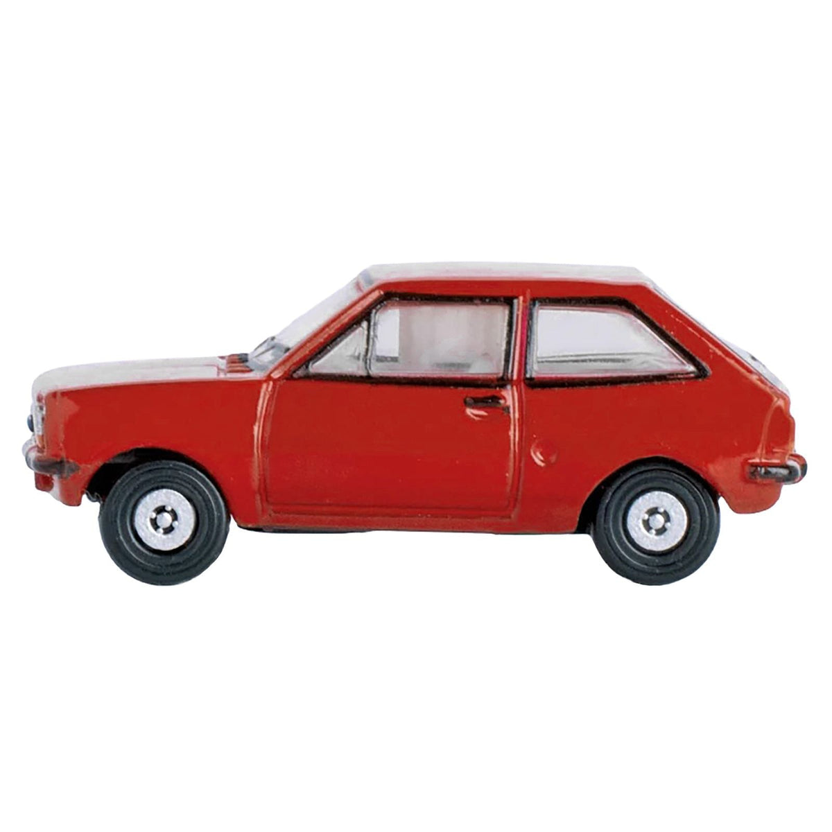 Ford Fiesta Mk1 RHD (Right Hand Drive) Venetian Red 1/148 (N) Scale Diecast Model Car by Oxford Diecast-Oxford Diecast-ModelCars.com